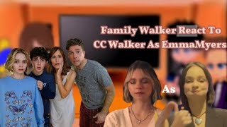 Family Walker React To CC Walker As Emma Myers Jemma And Friendships [upl. by Scherle357]