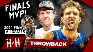 Throwback Dirk Nowitzki Full Series Highlights vs Miami Heat 2011 NBA Finals  Finals MVP HD [upl. by Doomham]