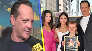 Vince Vaughn on Walk of Fame Honor and RARE Family Outing Exclusive [upl. by Caputto]