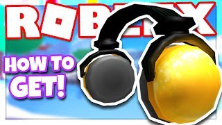 EVENT How to get the 24K GOLD HEADPHONES  Roblox [upl. by Hicks]