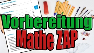 Abschlussprüfung in Mathe  Vorbereitung  Tipps  2018 [upl. by Notse]