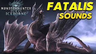 Monster Hunter World Iceborne  Fatalis Sounds [upl. by Veriee]