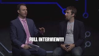 PlayerUnknown at E3 PUBG Full Interview [upl. by Vi]