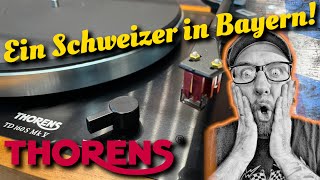 🇨🇭Ein SEHR SCHÖNER Gast  Der THORENS TD 160 S MK V Plattenspieler vintagehifi reparieren [upl. by Atinid]