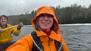 Crossing the Kennebec River Appalachian trail [upl. by Viscardi]