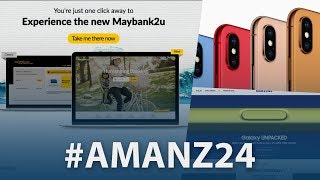 Amanz24  Unifi Turbo Kedai Atas Talian Samsung Malaysia iPhone WarnaWarni [upl. by Blakelee]