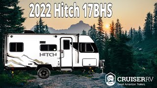 2022 Hitch 17BHS  by Cruiser RV  Walk around tour and interior review [upl. by Tye339]