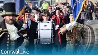 Remembrance Sunday events in Cornwall [upl. by Emanuel238]