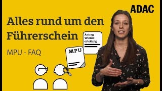 Das müsst ihr zur MPU wissen  ADAC 2018 [upl. by Bronwen533]