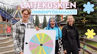 KESÄTYÖHAASTE OSA 4  Laitekuskien Onnenpyörähaaste [upl. by Gradey]