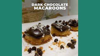 Dark Chocolate Macaroons Recipe [upl. by Cimbura833]