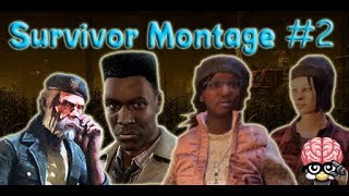 Fungooses Survivor Gameplay Montage 2 against Various killers and loops [upl. by Gelman622]