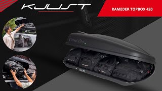 RAMEDER TOPBOX 420 KJUST BAGS TAILORED TO YOUR ROOF BOX🚗ID 5902641116001 [upl. by Anet]