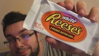 Reeses Peanut Butter Cups White Review [upl. by Schroth]