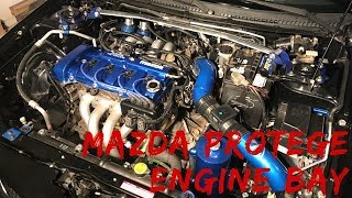 Mazda Protege5 Built Engine Bay [upl. by Accever109]