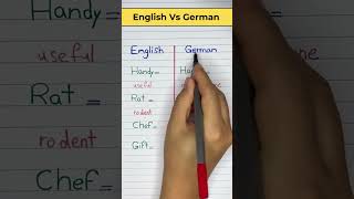 English vs German Similar Words Surprising Meanings [upl. by Leina]