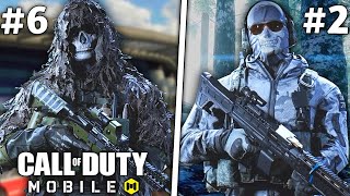 6 Ghost Skins Cod Mobile Havent Released [upl. by Demodena]