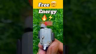 Free Energy Generator ⚡️🔥 shorts freeenergy electric tech trending m4tech [upl. by Corin]