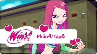 Winx Club  Phần 4 Tập 6  Các nàng tiên gặp nguy hiểm  trọn bộ [upl. by Kcirtemed634]