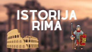 ISTORIJA RIMSKOG CARSTVA  Sve o istoriji RIMA u SAMO 5 minuta [upl. by Atibat]