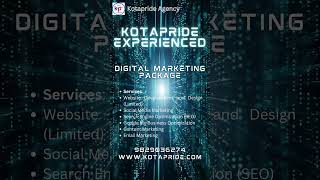 Explore Your Online Presence with KotaPrides Experienced Digital Marketing Package [upl. by Stimson86]