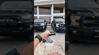 Toyota Revo GRSport VS Ford F150 XLT Quick Comparison [upl. by Leahcimnoj]