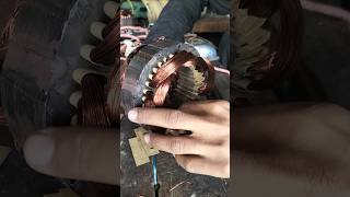 how to rewind the washing machine motor of silver wire shorts [upl. by Elfie208]