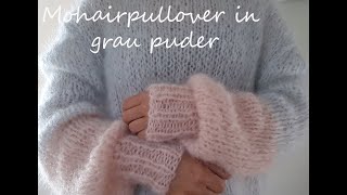 Super bequemer Strickpullover aus Mohair gestrickt [upl. by Schulz]