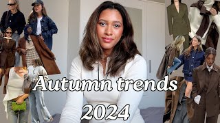 FALL FASHION TRENDS 2024 PART 2  What to wear this autumn [upl. by Einaffyt]