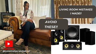 Avoid Living room mistakes for a Timeless look what to do instead ❤️ MmaMohau [upl. by Stig]