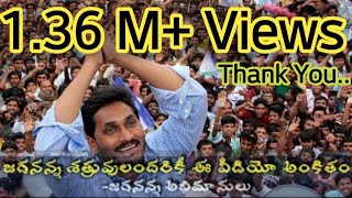 గుండెలు పిండేసే అదిరిపోయే సాంగ్Jagan Anna SongPrajasankalpa Yatra SongYSRCP SONGSPadayatra [upl. by Phaidra]