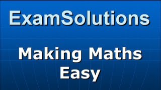 Chain Rule application  C3 Edexcel January 2013 Q1  ExamSolutions Maths Revision [upl. by Yentiw]