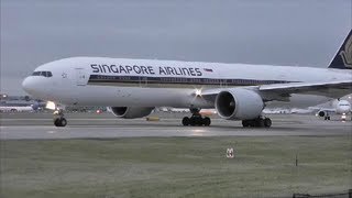 Manchester Airport  Runway 23L Close Up Departures 040113 [upl. by Viki542]