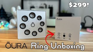 Oura Ring Unboxing And Setup  Worth It [upl. by Annnora]