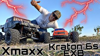 Xmaxx VS Kraton 6s EXB [upl. by Sset]