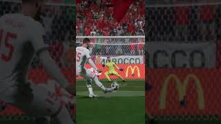 Selim Amallah Penalty Kick France v Morocco  EAsports FIFA 23 [upl. by Domel]