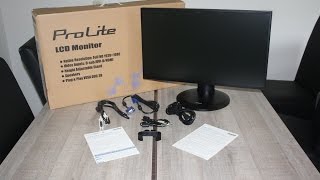 Unboxing  IIyama Prolite B2481HS Monitor [upl. by Vonnie]