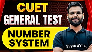 CUET General Test Numer System  CUET 2024  CUET EXAM Preparation🔥 [upl. by Nimajneb326]