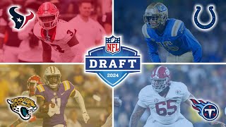 AFC South Draft amp Roster Review 2024 [upl. by Hedberg]