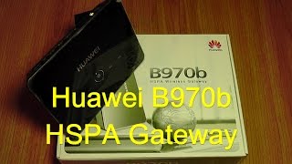 Huawei B970b Wireless Gateway [upl. by Ettedualc]