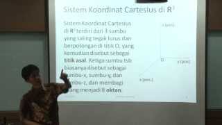 111 Sistem Koordinat Cartesius Di R3 [upl. by Assil615]