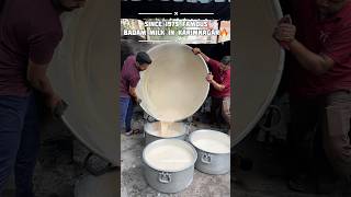 FAMOUS TAJ BADAM MILK IN KARIMNAGAR🔥badammilk chickenbiryani karimnagar telangana milk [upl. by Solracsiul]