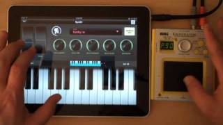 iPad Synth Kaoss [upl. by Delwyn]