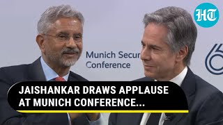 Blinken Admires Friend Jai As Indian EAM Gets Savage In Munich Im Smart Enough  Watch [upl. by Ellerahs]