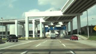 Houston TX Intercontinental Airport Tour Terminals AampB [upl. by Thacher]