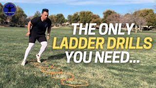 4 Ladder Drills for Football Players [upl. by Abijah]