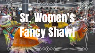 Sr Womens Fancy Shawl  2024 Manito Ahbee Pow Wow  Powwowscom [upl. by Orfurd402]