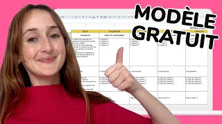 Comment créer son calendrier éditorial de zéro  Astuces Conseils et Modèle Gratuit 🚀 [upl. by Suirrad]