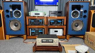 Test Combo Accuphase E470 Fullbox Với loa JBL 4344 [upl. by Anatolio888]