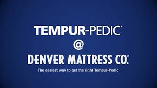 Shop Denver Mattress and find the right TempurPedic [upl. by Sidoon]